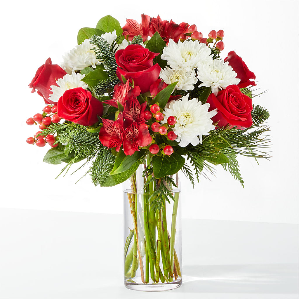 Letters to Santa Bouquet – BLOOMERS FLOWER & ASHLEY JO ANTIQUES, Corry PA