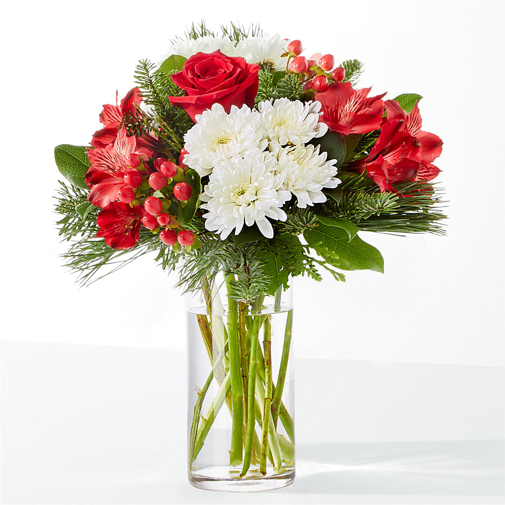 Letters to Santa Bouquet – BLOOMERS FLOWER & ASHLEY JO ANTIQUES, Corry PA