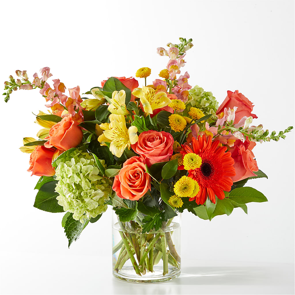 Autumn Sunshine Bouquet – BLOOMERS FLOWER & ASHLEY JO ANTIQUES, Corry PA