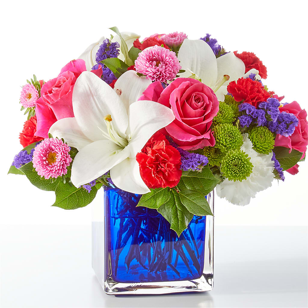Quality Time Bouquet – BLOOMERS FLOWER & ASHLEY JO ANTIQUES, Corry PA