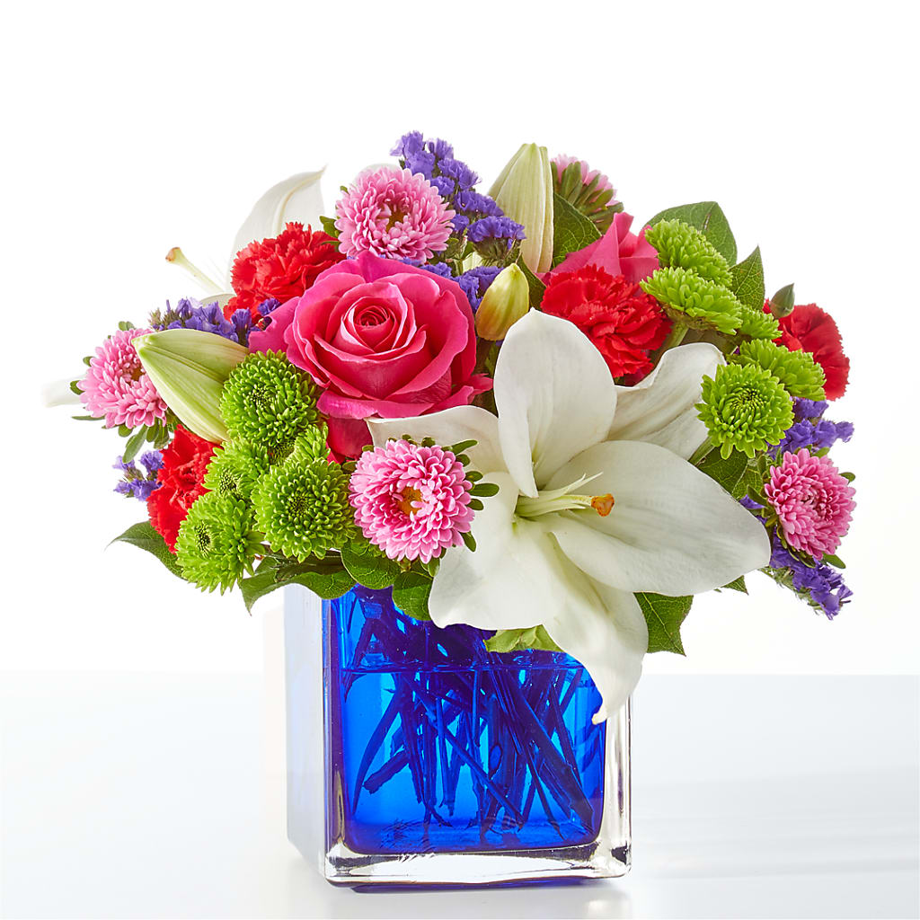 Quality Time Bouquet – BLOOMERS FLOWER & ASHLEY JO ANTIQUES, Corry PA