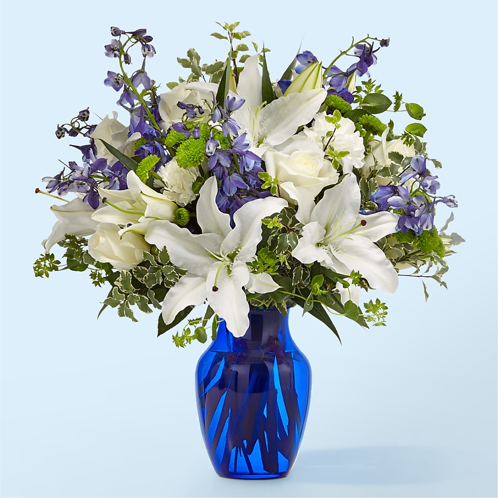 Santorini Bouquet – BLOOMERS FLOWER & ASHLEY JO ANTIQUES, Corry PA
