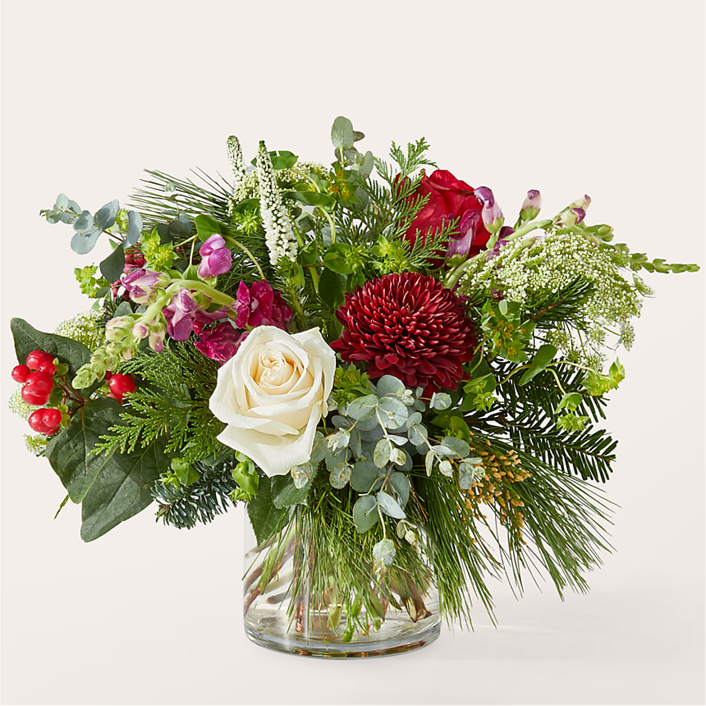 Cranberry Fizz Bouquet – BLOOMERS FLOWER & ASHLEY JO ANTIQUES, Corry PA