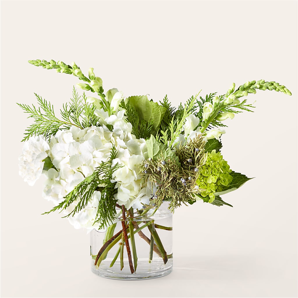 Marshmallows on Top Bouquet – BLOOMERS FLOWER & ASHLEY JO ANTIQUES, Corry PA