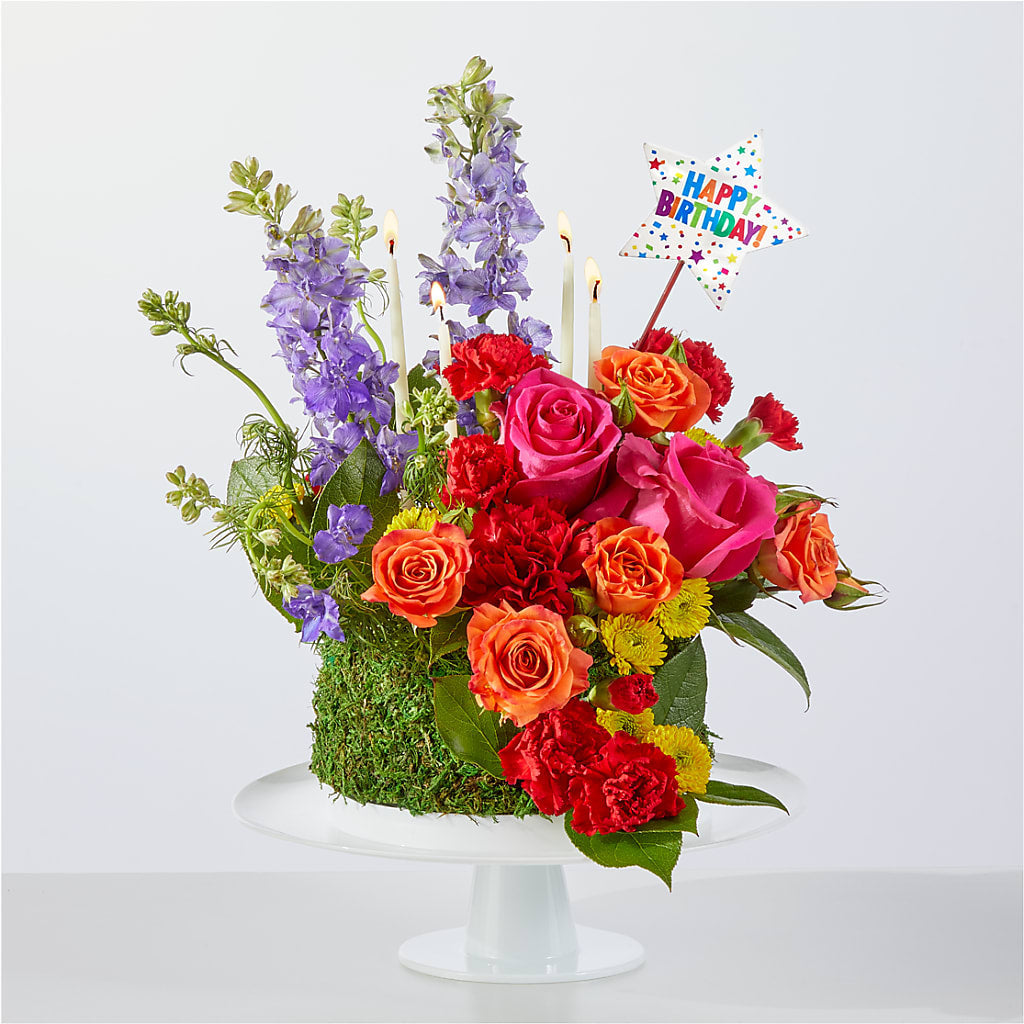 Best Year Yet Floral Cake – BLOOMERS FLOWER & ASHLEY JO ANTIQUES, Corry PA