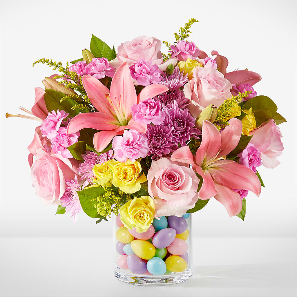 Easter Egg Hunt Bouquet – BLOOMERS FLOWER & ASHLEY JO ANTIQUES, Corry PA