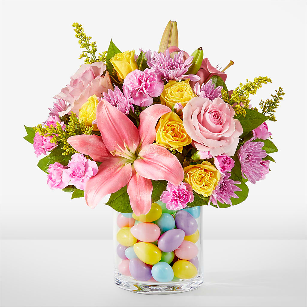 Easter Egg Hunt Bouquet – BLOOMERS FLOWER & ASHLEY JO ANTIQUES, Corry PA