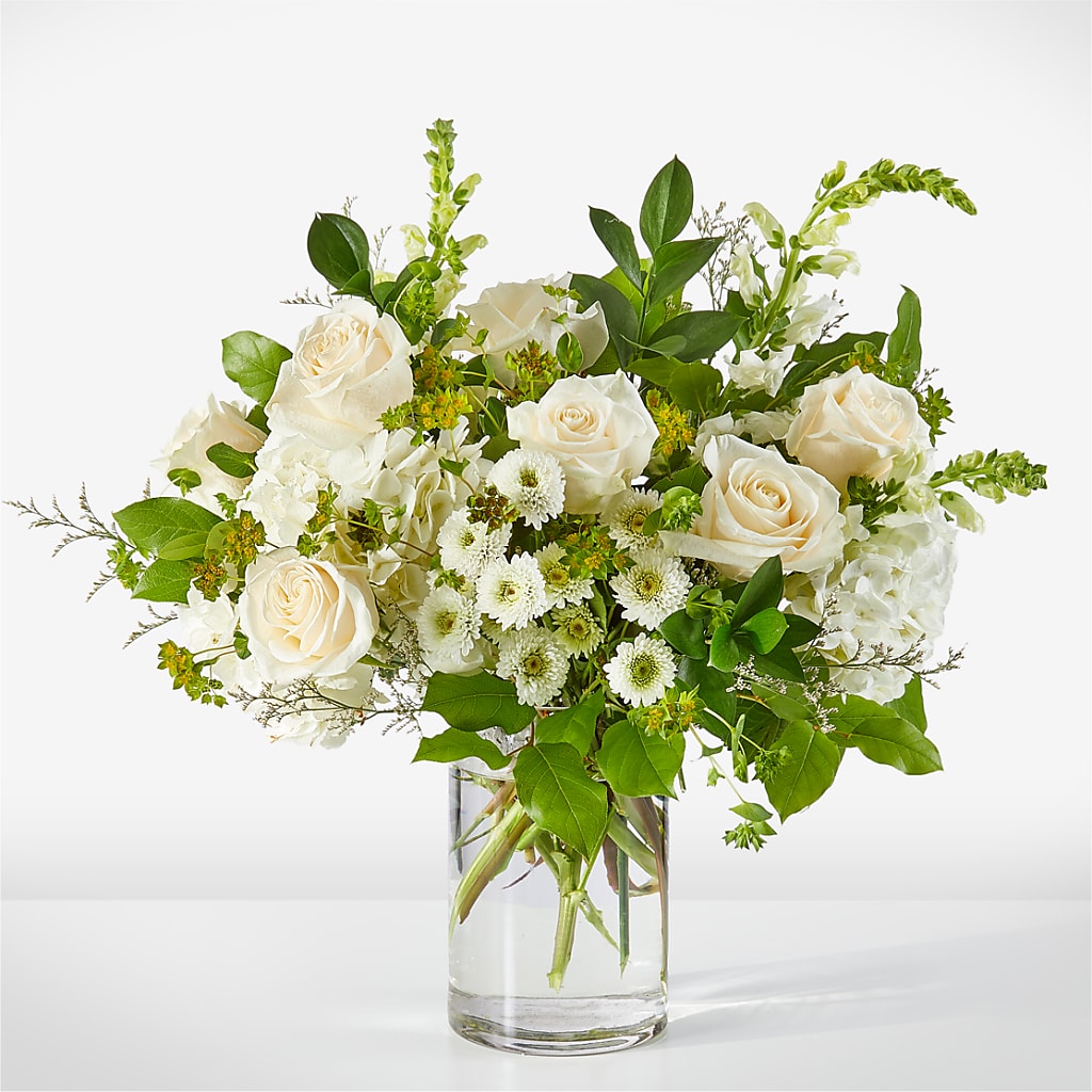 Hint of Vanilla Bouquet – BLOOMERS FLOWER & ASHLEY JO ANTIQUES, Corry PA