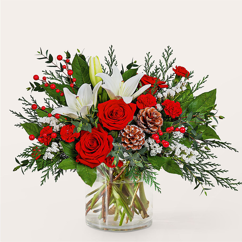 Best in Snow Bouquet – BLOOMERS FLOWER & ASHLEY JO ANTIQUES, Corry PA
