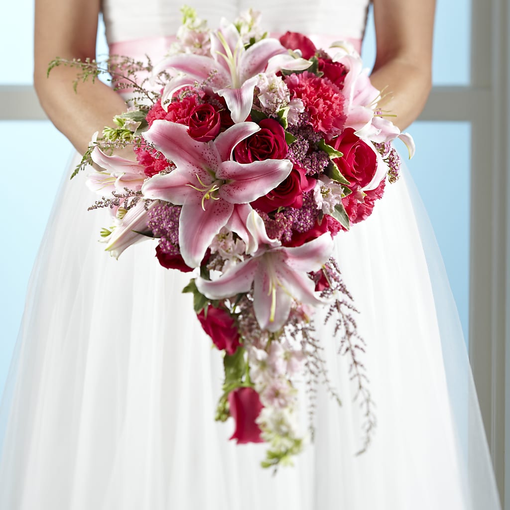 Lily & Rose Bouquet – BLOOMERS FLOWER & ASHLEY JO ANTIQUES, Corry PA