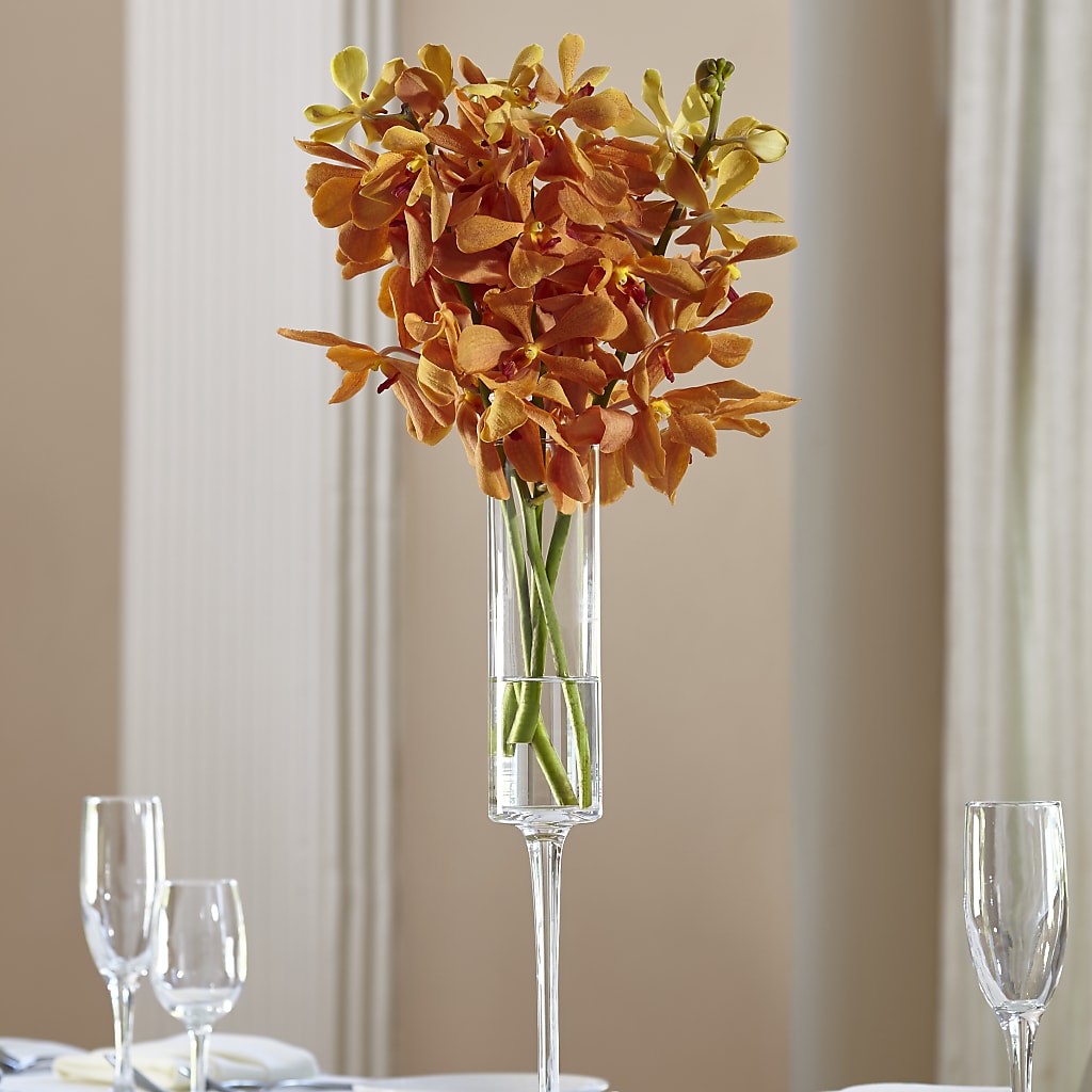 Orange Mokara Bouquet – BLOOMERS FLOWER & ASHLEY JO ANTIQUES, Corry PA