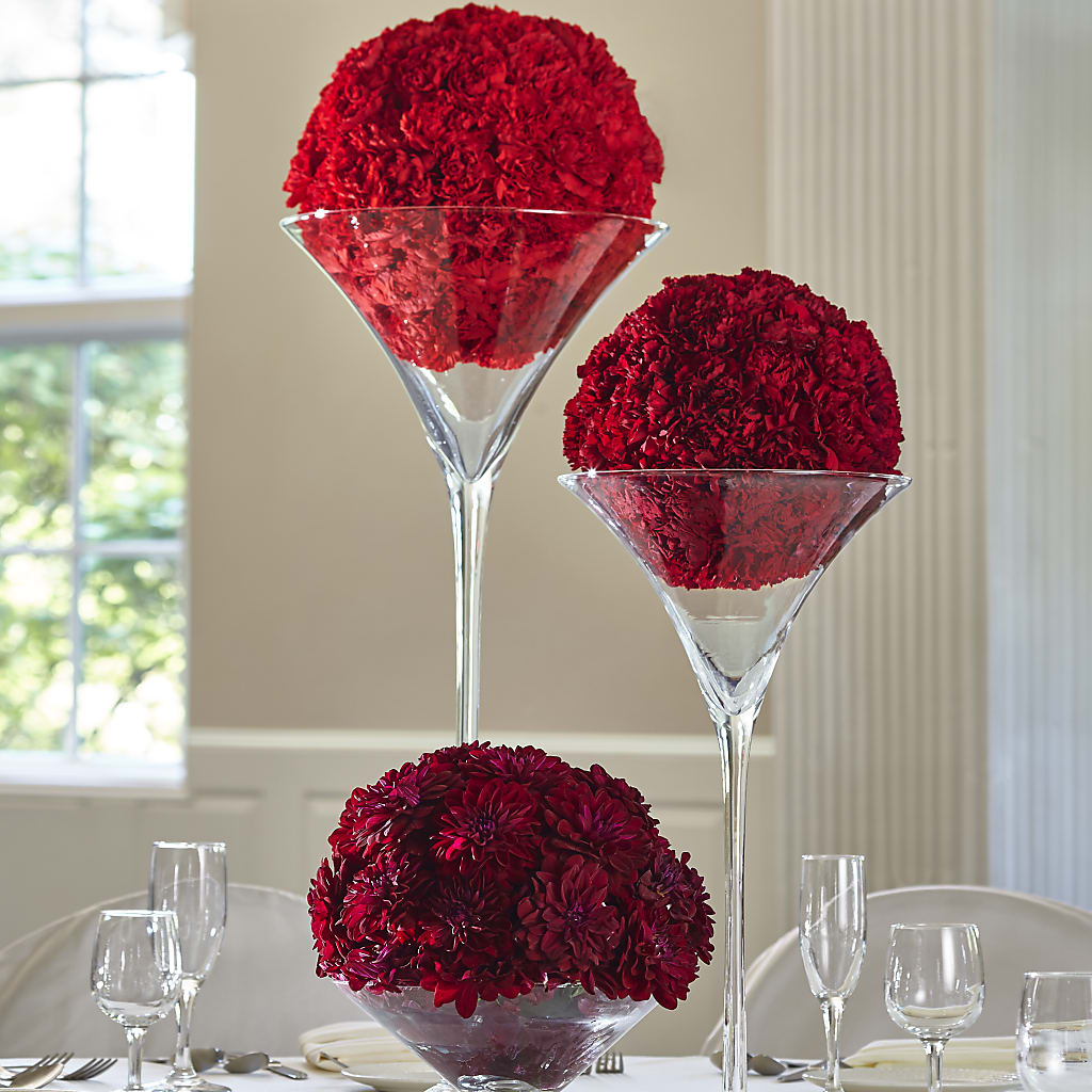 Our Special Vows Centerpiece – BLOOMERS FLOWER & ASHLEY JO ANTIQUES, Corry PA