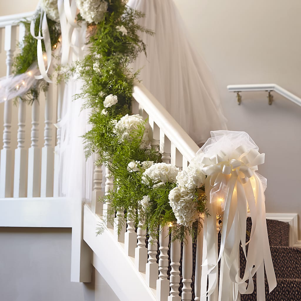 Champagne Dreams Garland – BLOOMERS FLOWER & ASHLEY JO ANTIQUES, Corry PA
