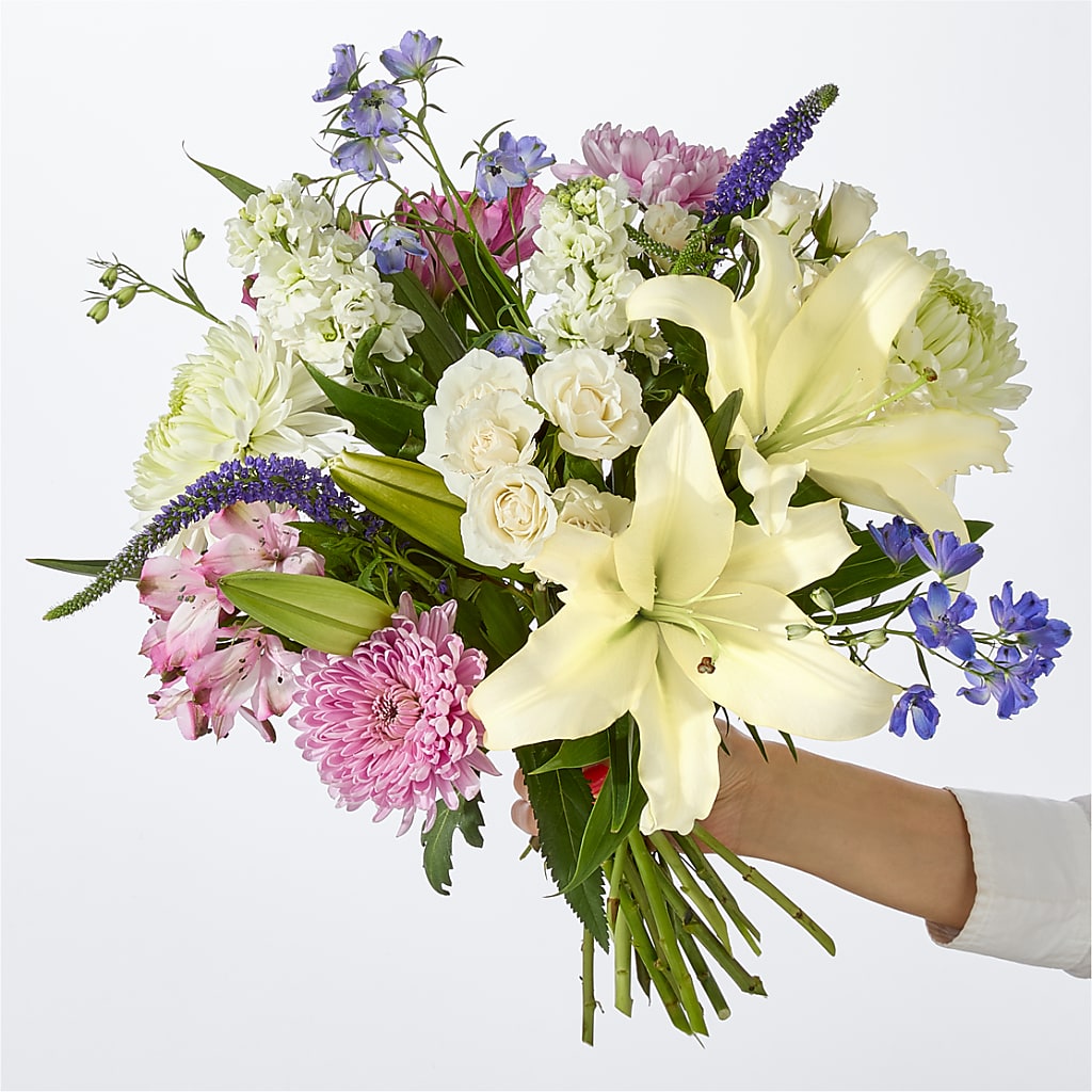 Winter Celebration Bouquet – BLOOMERS FLOWER & ASHLEY JO ANTIQUES, Corry PA