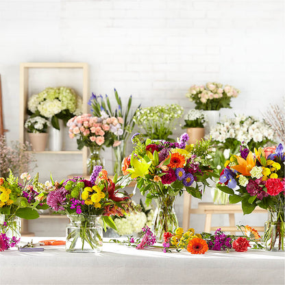 Bold & Bright – A Florist Original – BLOOMERS FLOWER & ASHLEY JO ANTIQUES, Corry PA