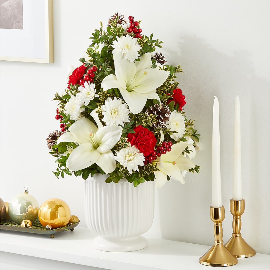 Festive Moments Tree – BLOOMERS FLOWER & ASHLEY JO ANTIQUES, Corry PA