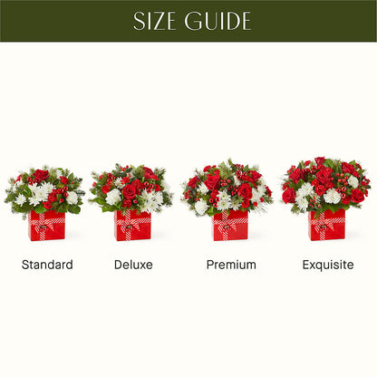 Presents Under the Tree Bouquet – BLOOMERS FLOWER & ASHLEY JO ANTIQUES, Corry PA