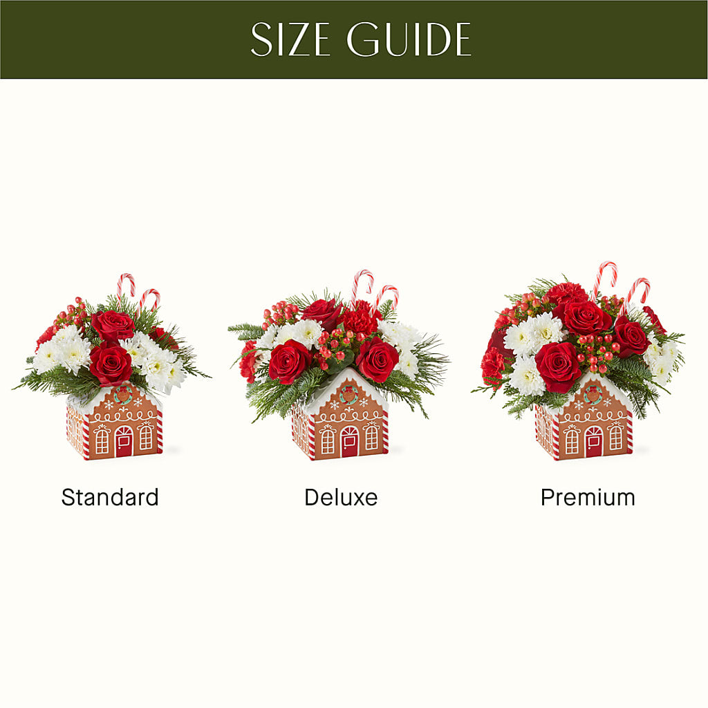 Gingerbread Bakery Bouquet – BLOOMERS FLOWER & ASHLEY JO ANTIQUES, Corry PA