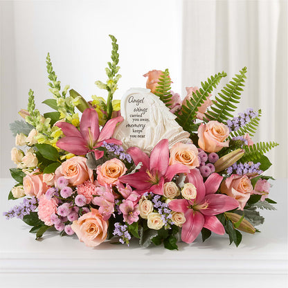 Gentle Light Arrangement – BLOOMERS FLOWER & ASHLEY JO ANTIQUES, Corry PA