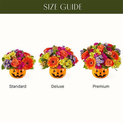 Tricks & Treats Pumpkin – BLOOMERS FLOWER & ASHLEY JO ANTIQUES, Corry PA