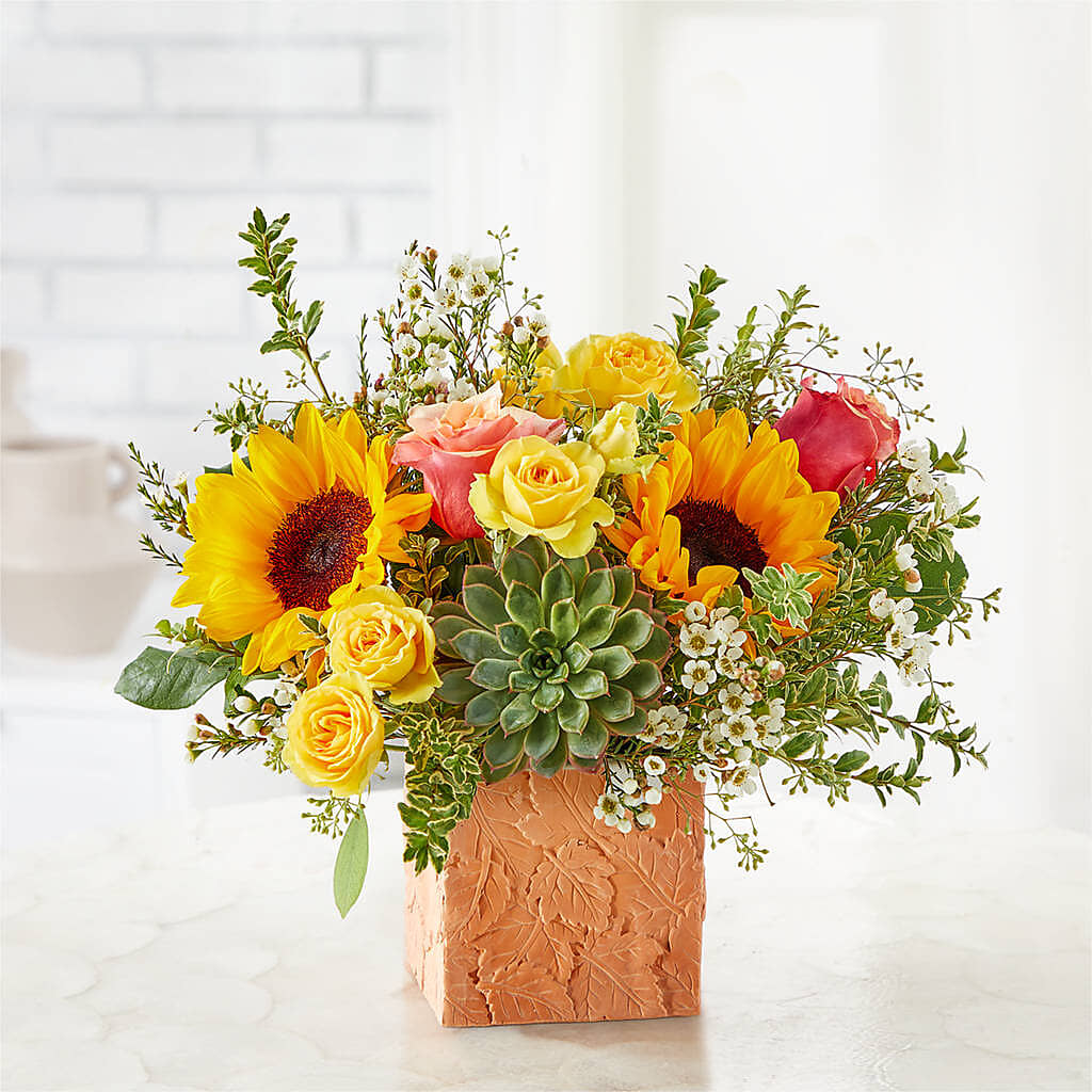 Sunflower Season Bouquet – BLOOMERS FLOWER & ASHLEY JO ANTIQUES, Corry PA