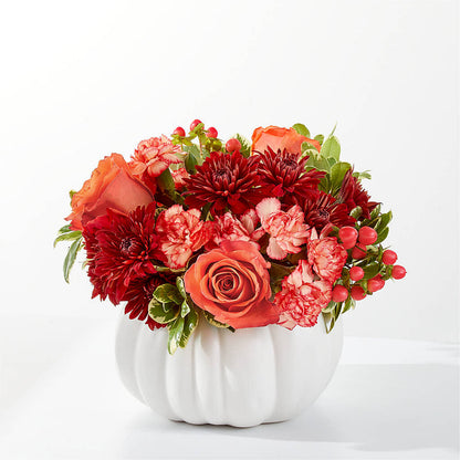 Autumn Air Pumpkin Bouquet – BLOOMERS FLOWER & ASHLEY JO ANTIQUES, Corry PA
