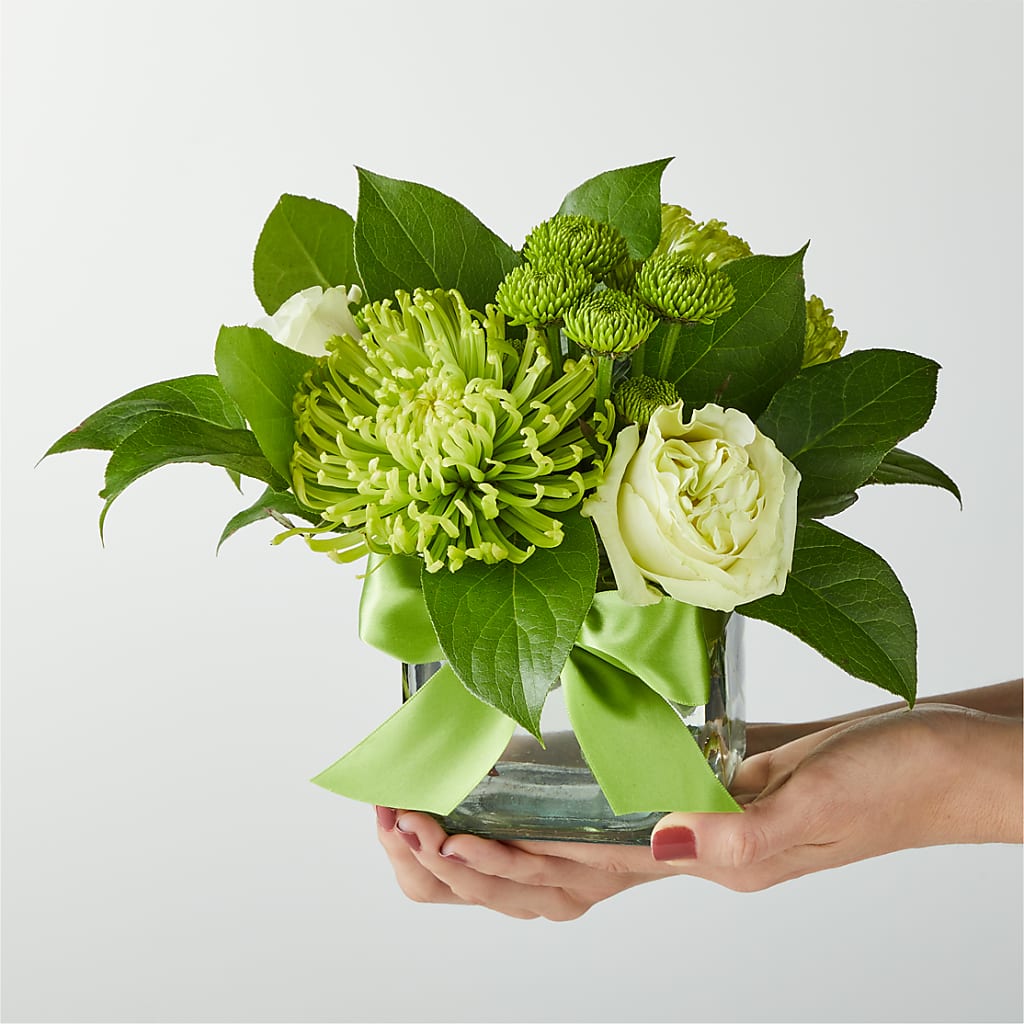 Emerald Forest Bouquet – BLOOMERS FLOWER & ASHLEY JO ANTIQUES, Corry PA