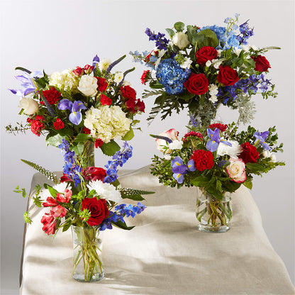 Star Spangled - A Florist Original – BLOOMERS FLOWER & ASHLEY JO ANTIQUES, Corry PA