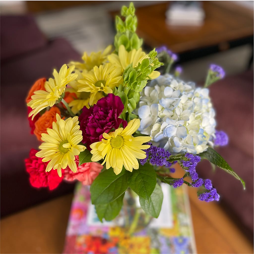 Summer Spectra - A Florist Original – BLOOMERS FLOWER & ASHLEY JO ANTIQUES, Corry PA