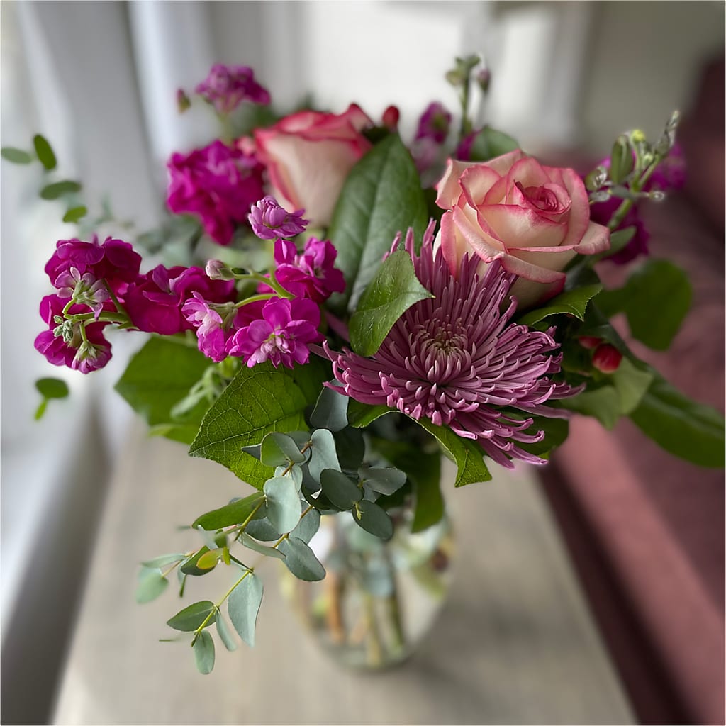 Sunday Morning Bouquet – BLOOMERS FLOWER & ASHLEY JO ANTIQUES, Corry PA