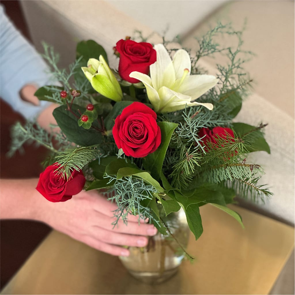 Glittering Lights Bouquet – BLOOMERS FLOWER & ASHLEY JO ANTIQUES, Corry PA