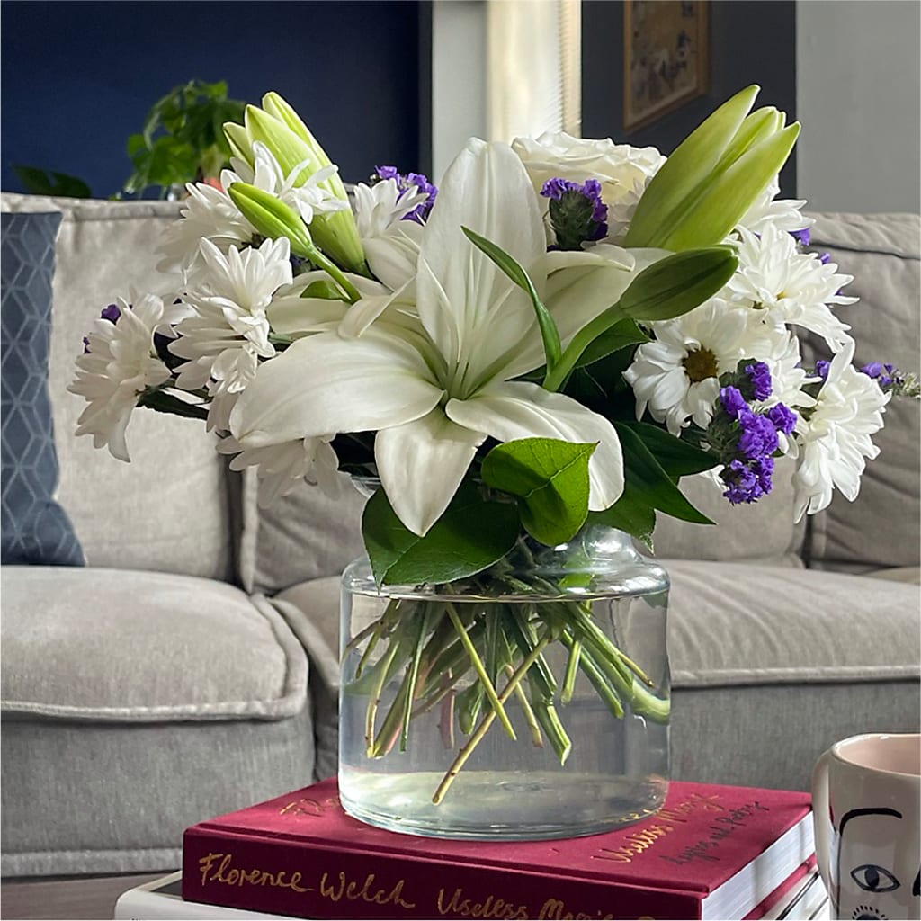 Beyond Blue Bouquet – BLOOMERS FLOWER & ASHLEY JO ANTIQUES, Corry PA