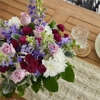 Violet Frost Bouquet – BLOOMERS FLOWER & ASHLEY JO ANTIQUES, Corry PA