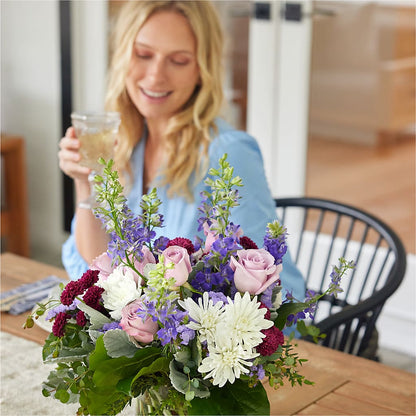 Violet Frost Bouquet – BLOOMERS FLOWER & ASHLEY JO ANTIQUES, Corry PA