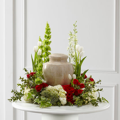 Tears of Comfort Arrangement – BLOOMERS FLOWER & ASHLEY JO ANTIQUES, Corry PA