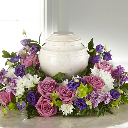 Blooming Sympathy Cremation Adornment – BLOOMERS FLOWER & ASHLEY JO ANTIQUES, Corry PA