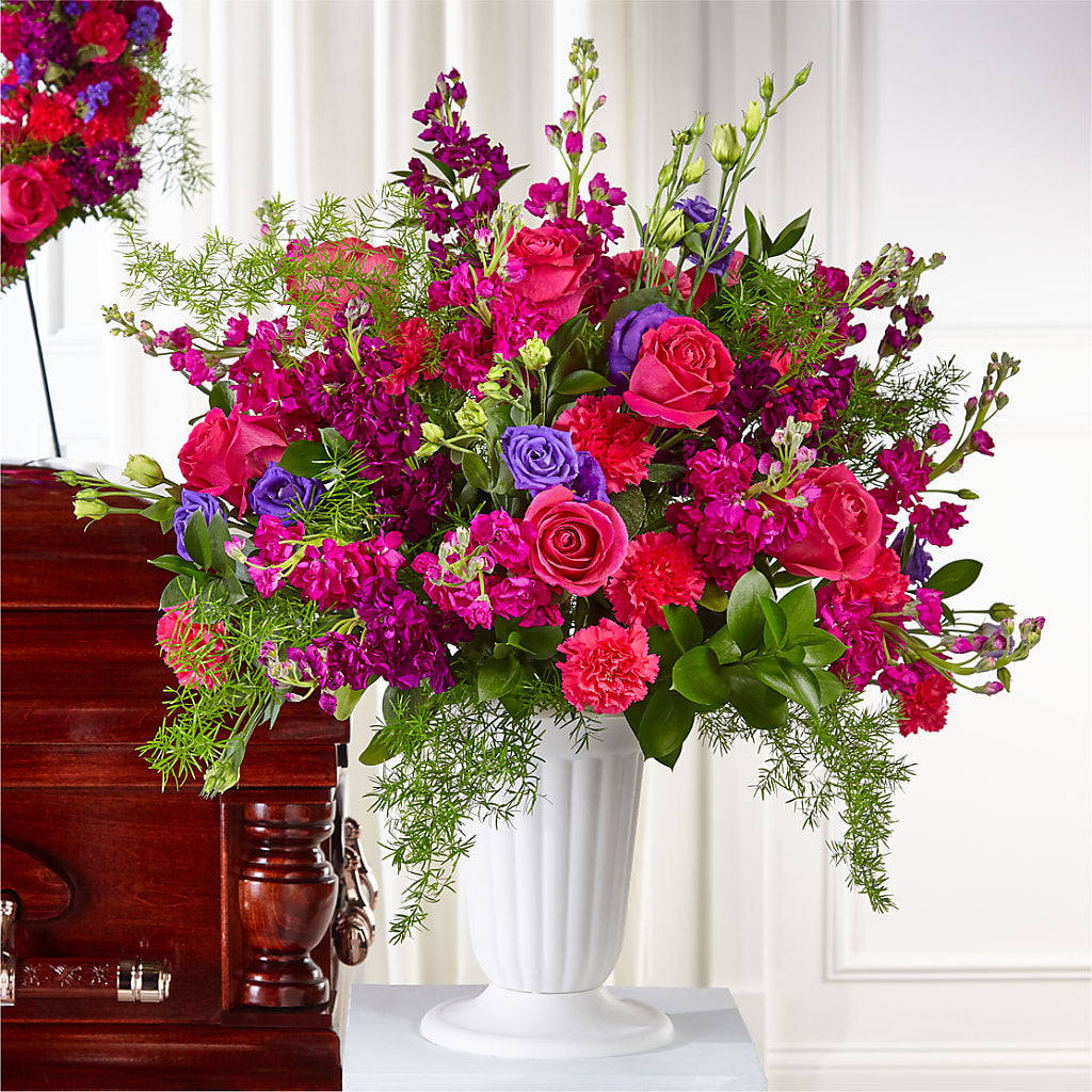 Eternal Day Arrangement – BLOOMERS FLOWER & ASHLEY JO ANTIQUES, Corry PA