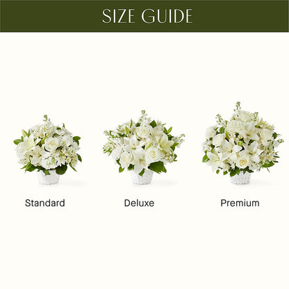 Peaceful Reflections Arrangement – BLOOMERS FLOWER & ASHLEY JO ANTIQUES, Corry PA