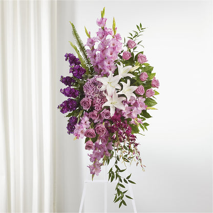 Never Alone Standing Spray – BLOOMERS FLOWER & ASHLEY JO ANTIQUES, Corry PA