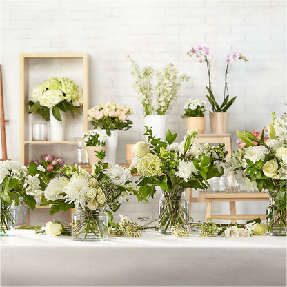 Classic Ivory – A Florist Original – BLOOMERS FLOWER & ASHLEY JO ANTIQUES, Corry PA