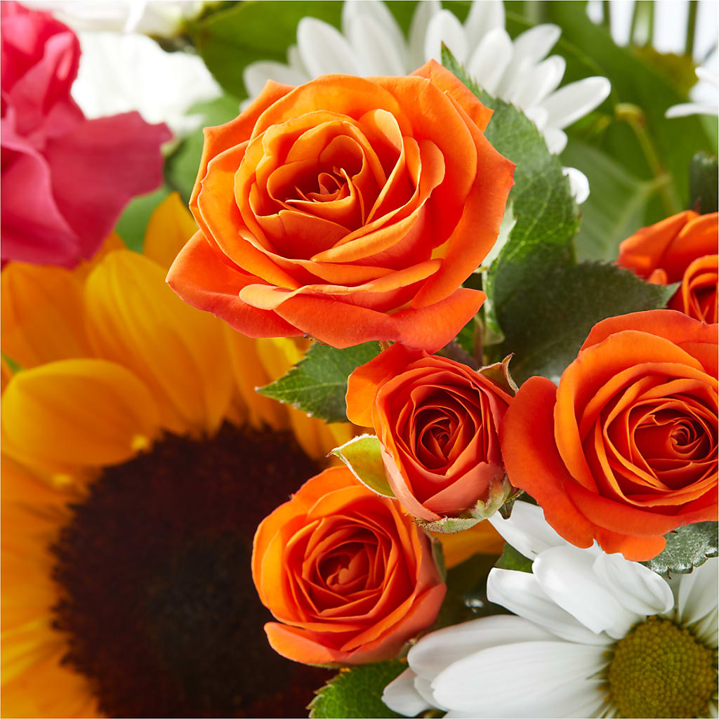 Sun-drenched Blooms Bouquet – BLOOMERS FLOWER & ASHLEY JO ANTIQUES, Corry PA