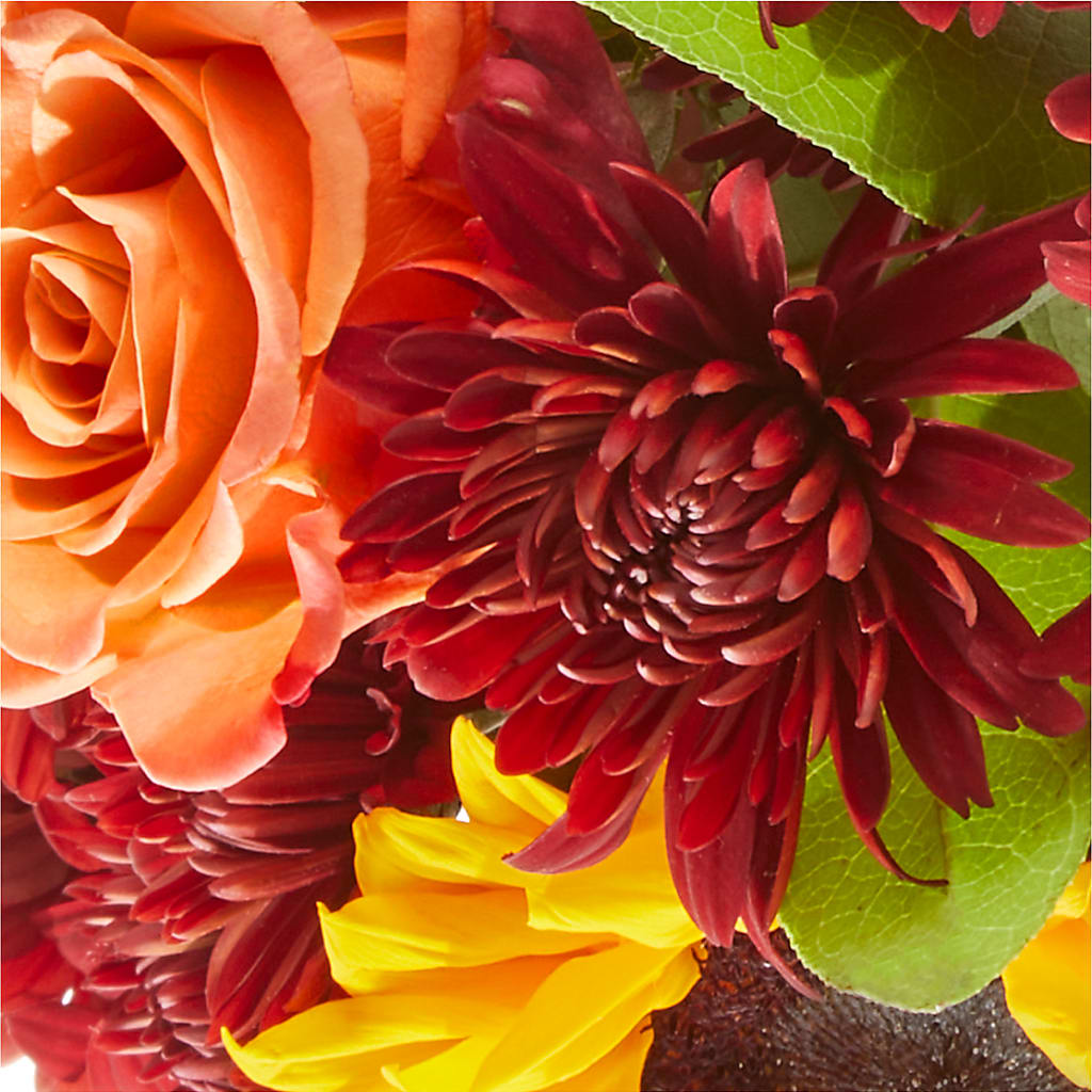 September Sunset Bouquet – BLOOMERS FLOWER & ASHLEY JO ANTIQUES, Corry PA
