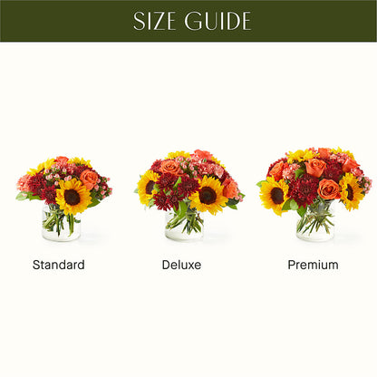 September Sunset Bouquet – BLOOMERS FLOWER & ASHLEY JO ANTIQUES, Corry PA