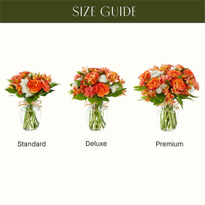 Apricot Glow Bouquet – BLOOMERS FLOWER & ASHLEY JO ANTIQUES, Corry PA