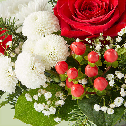 Chance of Flurries Bouquet – BLOOMERS FLOWER & ASHLEY JO ANTIQUES, Corry PA