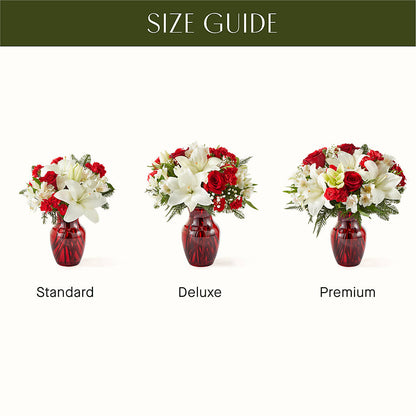 Holiday Season Bouquet – BLOOMERS FLOWER & ASHLEY JO ANTIQUES, Corry PA