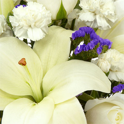 Sapphire Rush Bouquet – BLOOMERS FLOWER & ASHLEY JO ANTIQUES, Corry PA
