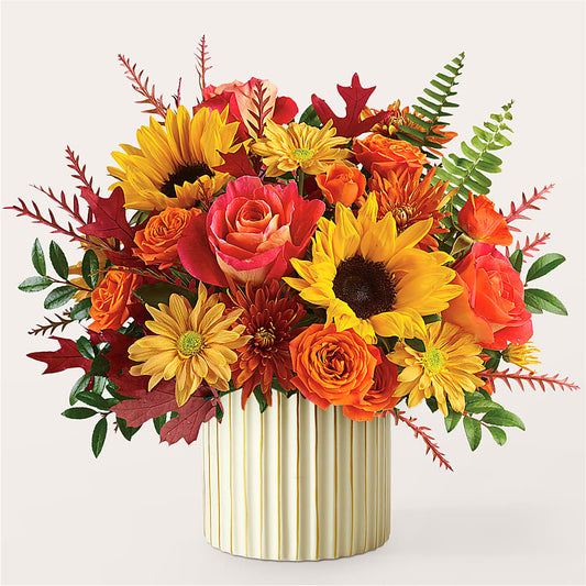 Fall Campfire Bouquet – BLOOMERS FLOWER & ASHLEY JO ANTIQUES, Corry PA