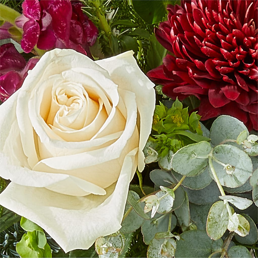 Cranberry Fizz Bouquet – BLOOMERS FLOWER & ASHLEY JO ANTIQUES, Corry PA