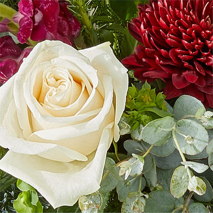 Cranberry Fizz Bouquet – BLOOMERS FLOWER & ASHLEY JO ANTIQUES, Corry PA
